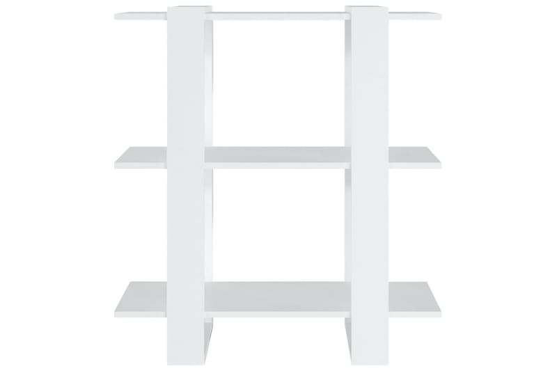 beBasic Kirjahylly/tilanjakaja valkoinen 80x30x87 cm - Valkoinen - Säilytys - Hylly - Kirjahylly