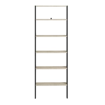 Branik kirjahylly 61x180x25 cm - Travertiini/Antrasiitti - Säilytys - Hylly - Kirjahylly