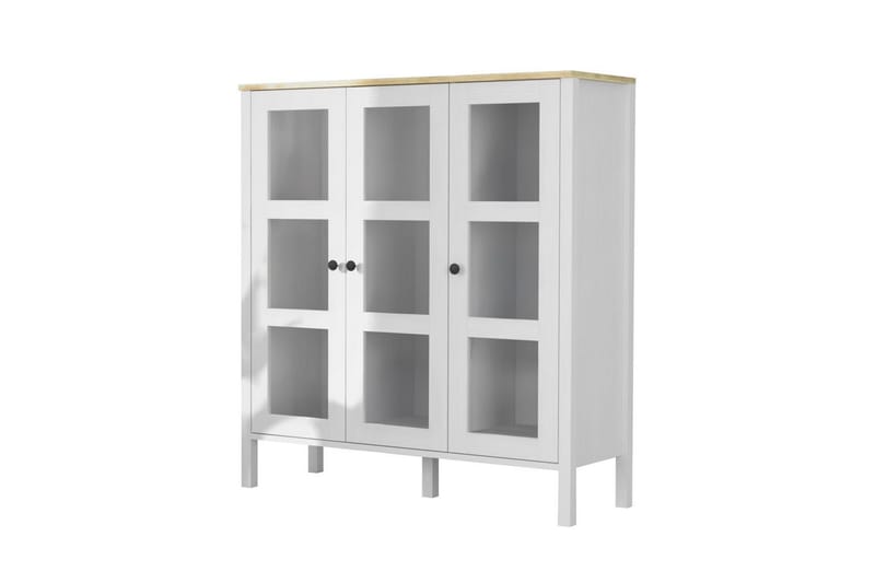 Cadrel Kirjahylly 112 cm, Luonnollinen/Valkoinen