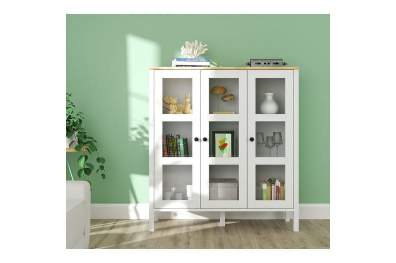 Cadrel Kirjahylly 112 cm - Luonnollinen/Valkoinen - Säilytys - Hylly - Kirjahylly