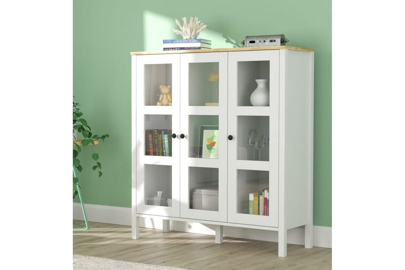 Cadrel Kirjahylly 112 cm - Luonnollinen/Valkoinen - Säilytys - Hylly - Kirjahylly