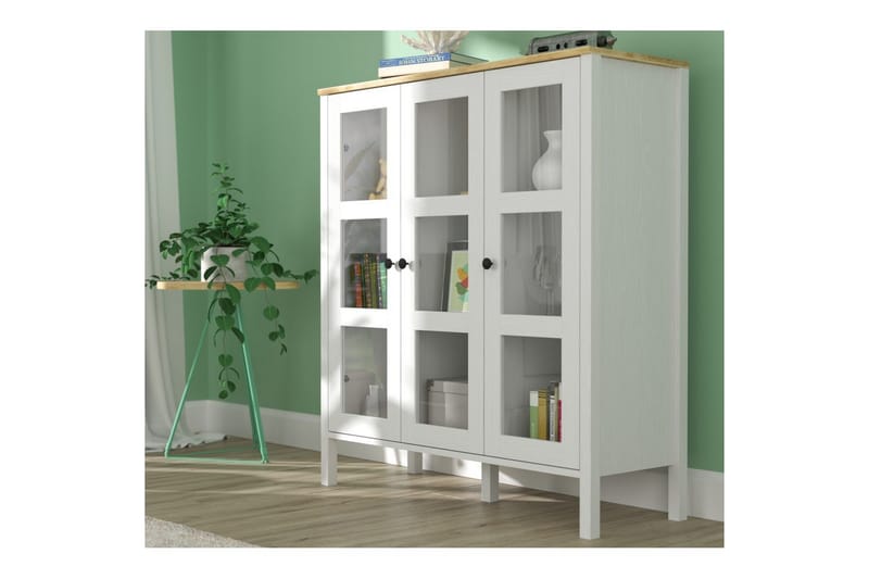 Cadrel Kirjahylly 112 cm - Luonnollinen/Valkoinen - Säilytys - Hylly - Kirjahylly