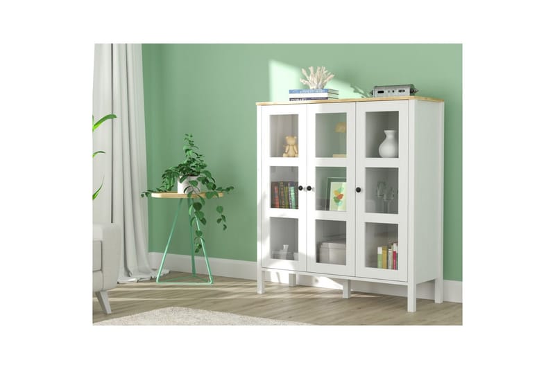 Cadrel Kirjahylly 112 cm - Luonnollinen/Valkoinen - Säilytys - Hylly - Kirjahylly