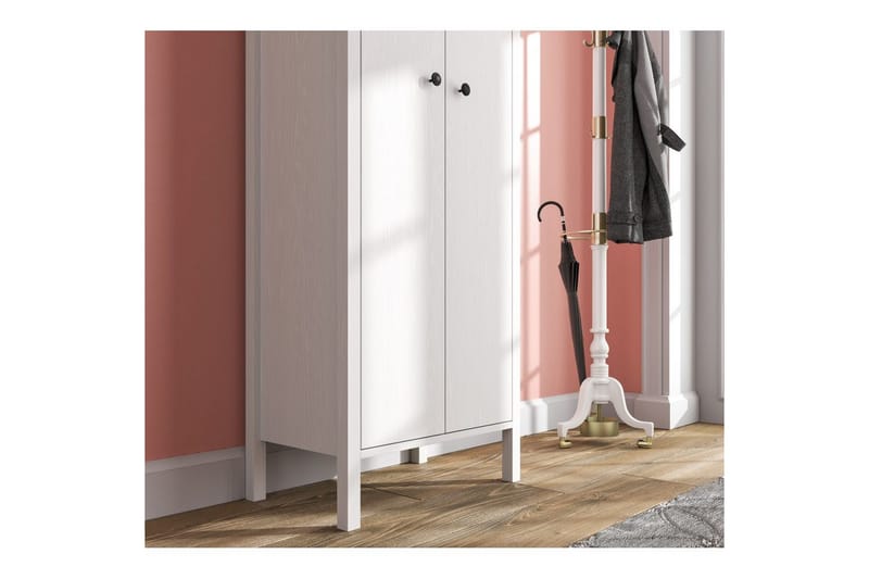 Calyra Hyllyjärjestelmä 63x190 cm - Luonnollinen/Valkoinen - Säilytys - Hylly - Hyllyjärjestelmä