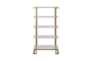 Camila kirjahylly 76 cm maalattua puuta - Valkoinen - Säilytys - Hylly - Kirjahylly
