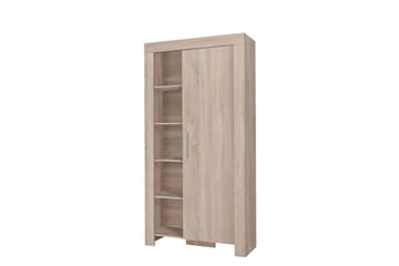 Cezar kirjahylly 100 cm tammea - Vaaleanruskea - Säilytys - Hylly - Kirjahylly