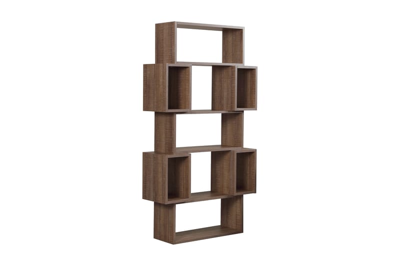 Comfortale kirjahylly 84 cm pähkinä, Ruskea