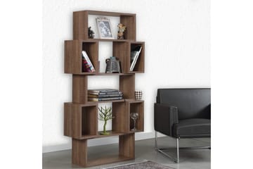 Comfortale kirjahylly 84 cm pähkinä - Ruskea - Säilytys - Hylly - Kirjahylly