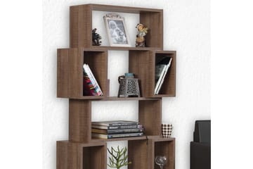 Comfortale kirjahylly 84 cm pähkinä - Ruskea - Säilytys - Hylly - Kirjahylly