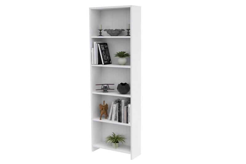 Crala Kirjahylly 56 cm - Valkoinen - Säilytys - Hylly - Kirjahylly