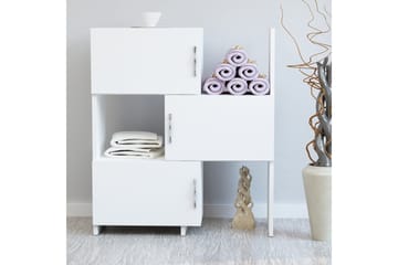 Decorotika kirjahylly 65 cm maalattua puuta - Valkoinen - Säilytys - Hylly - Kirjahylly