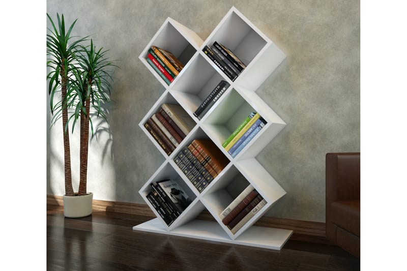 Decorotika Kirjahylly - Säilytys - Hylly - Kirjahylly