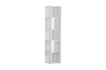 Decorta kirjahylly 32 cm maalattua puuta - Valkoinen - Säilytys - Hylly - Kirjahylly