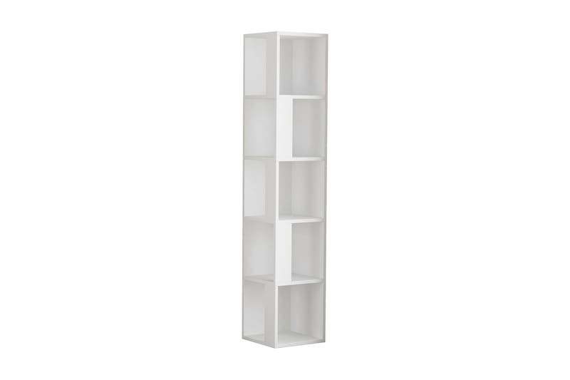 Decorta kirjahylly 32 cm maalattua puuta, Valkoinen