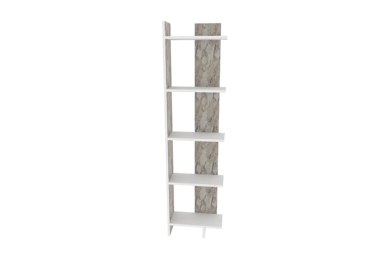 Desgrar kirjahylly 45.2x180 cm maalattua puuta - Valkoinen - Säilytys - Hylly - Kirjahylly