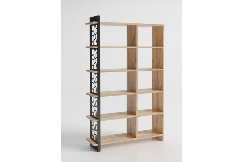 Elspet Kirjahylly 120 cm - Ruskea - Säilytys - Hylly - Kirjahylly