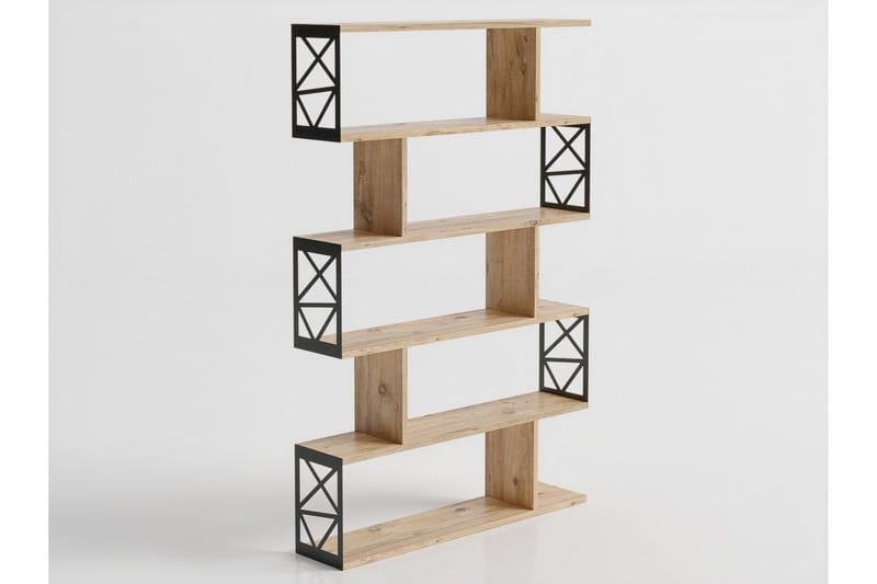 Elspet Kirjahylly 90 cm - Ruskea - Säilytys - Hylly - Kirjahylly