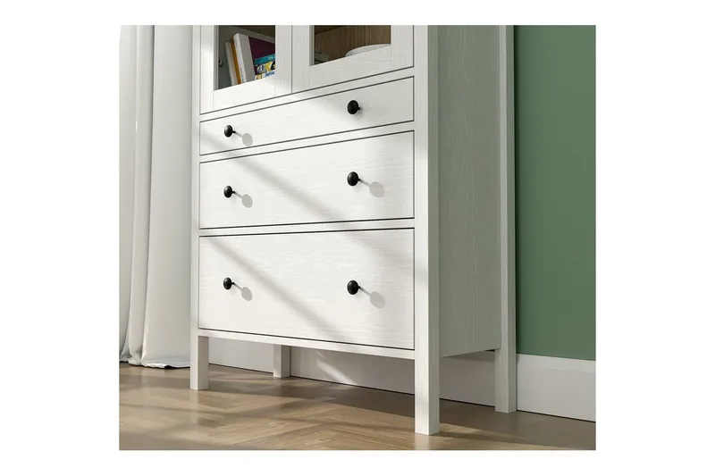 Elvan Kirjahylly 83 cm - Luonnollinen/Valkoinen - Säilytys - Hylly - Kirjahylly