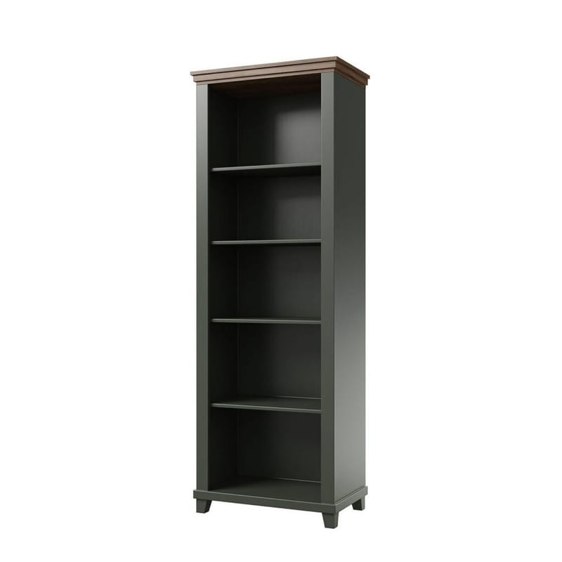 Evora kirjahylly 200 cm tammea, Vihreä