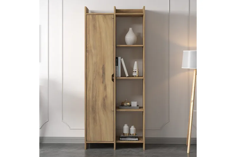 Gerard Kirjahylly 70 cm - Tammi - Säilytys - Hylly - Kirjahylly