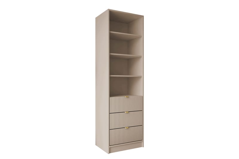 Gudelia Kirjahylly 60x40 cm - Beige - Säilytys - Hylly - Kirjahylly