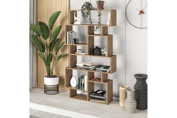 Hardy kirjahylly 96 cm pähkinä - Ruskea - Säilytys - Hylly - Kirjahylly