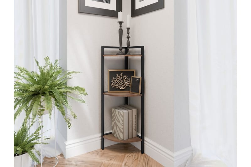 Harmani Kirjahylly 24 cm - Musta - Säilytys - Hylly - Kirjahylly