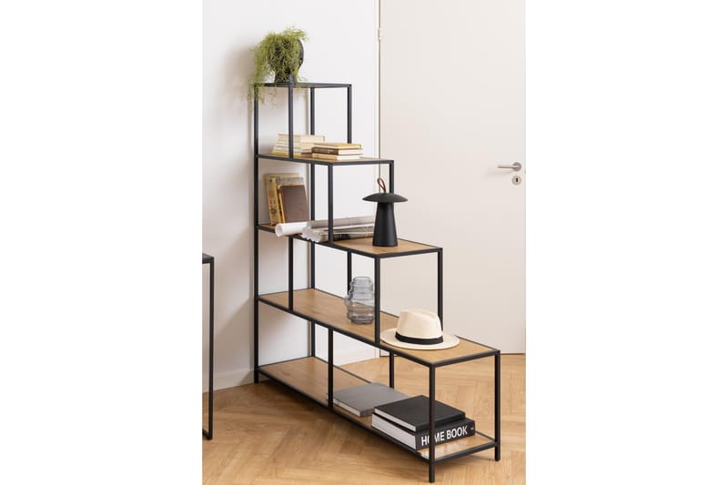 Hartsoe Kirjahylly 135 cm - Luonnonväri - Säilytys - Hylly - Kirjahylly