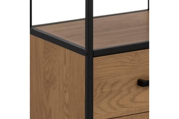 Hartsoe kirjahylly 42 cm tammea - Ruskea - Säilytys - Hylly - Kirjahylly