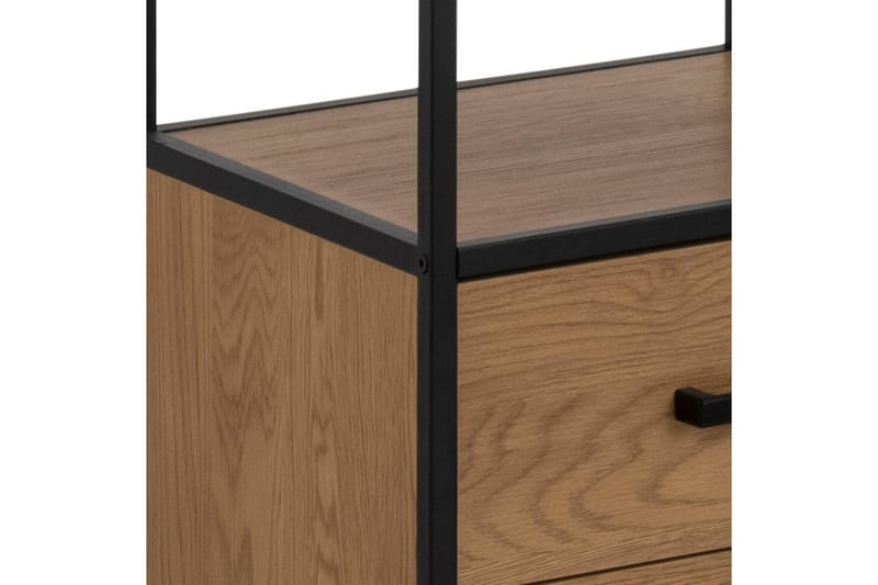 Hartsoe kirjahylly 42 cm tammea - Ruskea - Säilytys - Hylly - Kirjahylly