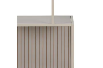 Hartsoe kirjahylly 77 cm metallia - Hiekanbeige - Säilytys - Hylly - Kirjahylly