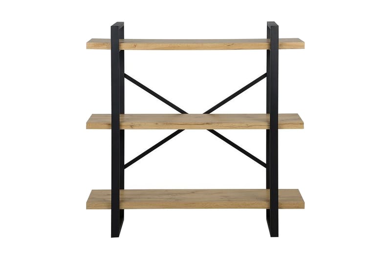 Harvley kirjahylly 111 cm tammi - Ruskea - Säilytys - Hylly - Kirjahylly