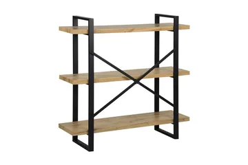 Harvley kirjahylly 111 cm tammi - Ruskea - Säilytys - Hylly - Kirjahylly