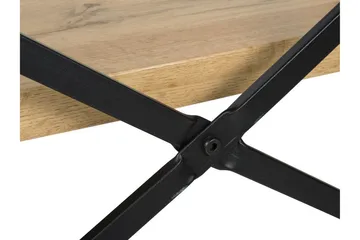 Harvley kirjahylly 111 cm tammi - Ruskea - Säilytys - Hylly - Kirjahylly