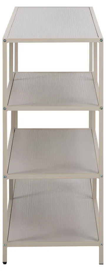 Hasslevik kirjahylly 114 cm - Harmaa - Säilytys - Hylly - Kirjahylly