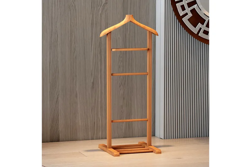Hattuhylly Betao Tek 46x34 cm - Luonnonväri - Säilytys - Vaatesäilytys - Vaatenaulakko - Vaateteline & pukuteline