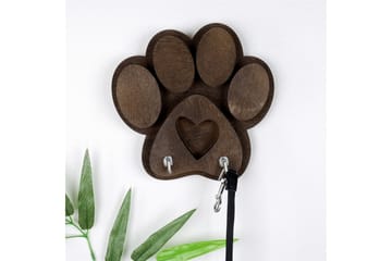 Hattuhylly Furbaby 17x4 cm - Ruskea - Säilytys - Hylly - Hattuhylly