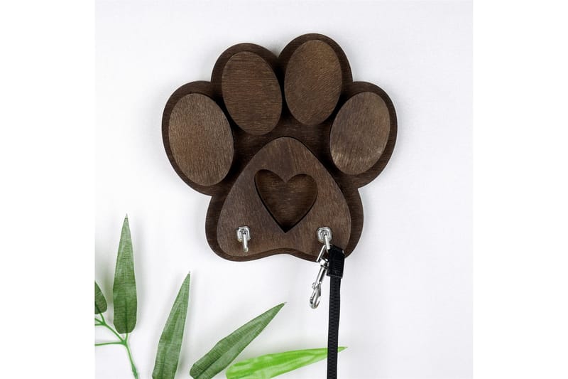 Hattuhylly Furbaby 17x4 cm - Ruskea - Säilytys - Hylly - Hattuhylly