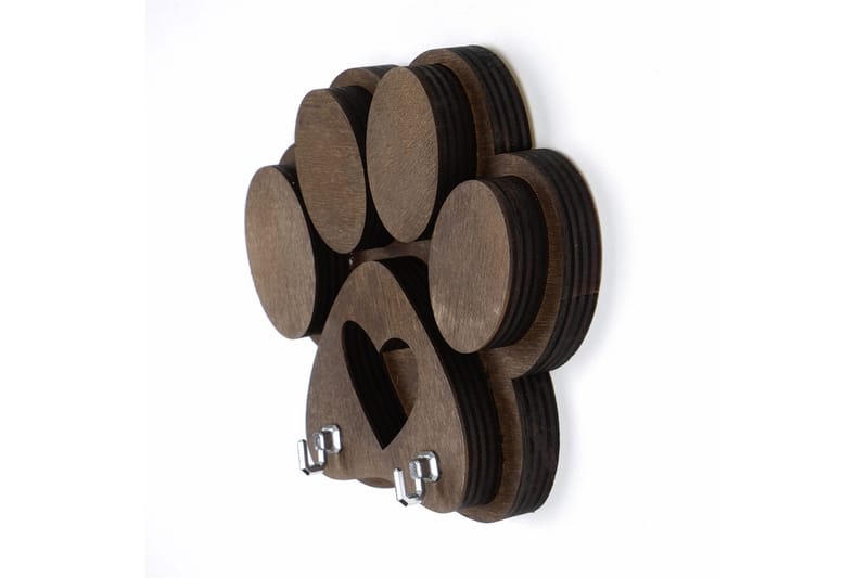 Hattuhylly Furbaby 17x4 cm - Ruskea - Säilytys - Hylly - Hattuhylly