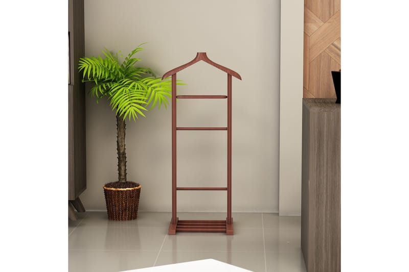 Hattuhylly Betao Tek 46x34 cm - Luonnonväri - Säilytys - Vaatesäilytys - Vaatenaulakko - Vaateteline & pukuteline