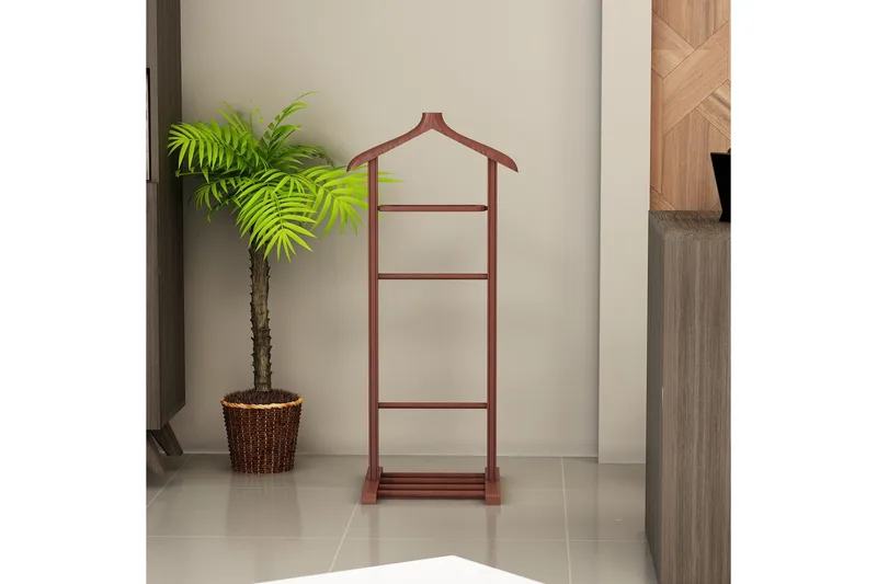 Hattuhylly Betao Tek 46x34 cm - Luonnonväri - Säilytys - Vaatesäilytys - Vaatenaulakko - Vaateteline & pukuteline