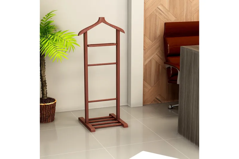 Hattuhylly Betao Tek 46x34 cm - Luonnonväri - Säilytys - Vaatesäilytys - Vaatenaulakko - Vaateteline & pukuteline