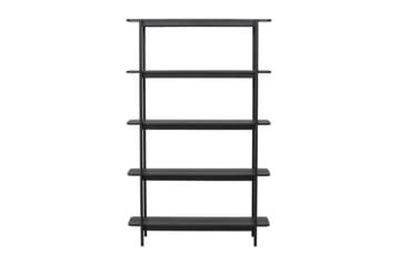 Heim Kirjahylly 120x40 cm - Musta - Säilytys - Hylly - Kirjahylly