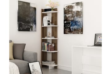 Hejde kirjahylly 22 cm - Pähkinänruskea - Säilytys - Hylly - Kirjahylly