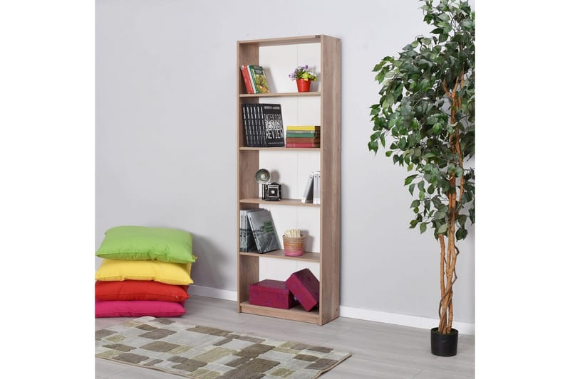 Hemani Kirjahylly 64 cm - Vaaleanruskea - Säilytys - Hylly - Kirjahylly