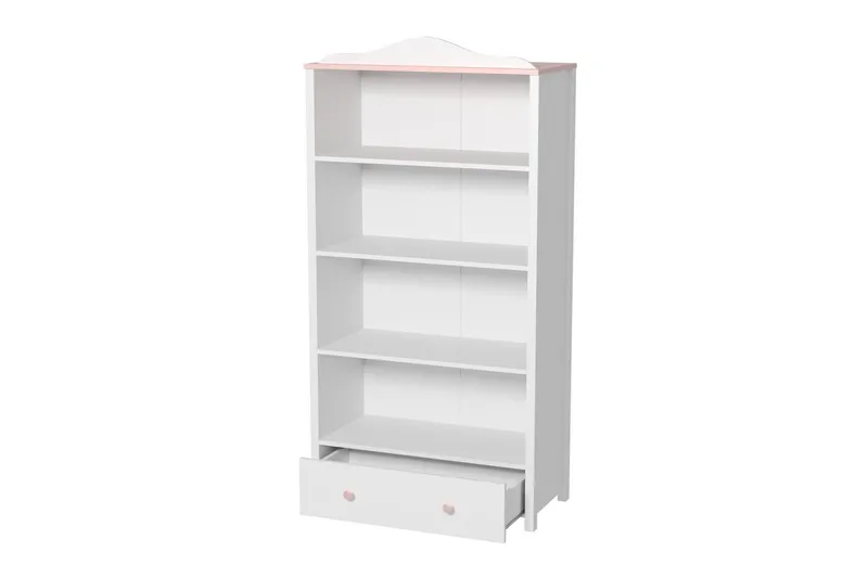 Hilts Hylla 85x171 cm Vit - Säilytys - Hylly - Kirjahylly