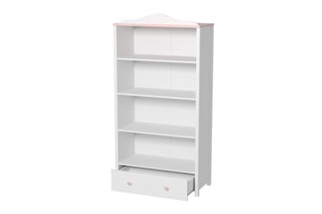 Hilts kirjahylly 42 cm maalattua puuta - Valkoinen - Säilytys - Hylly - Kirjahylly