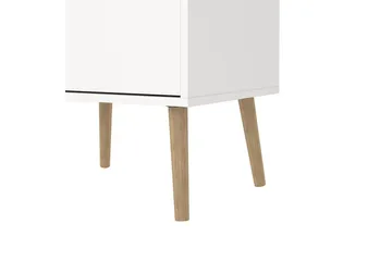 Hostafranc Kirjahylly 50,2 cm - Valkoinen - Säilytys - Hylly - Kirjahylly