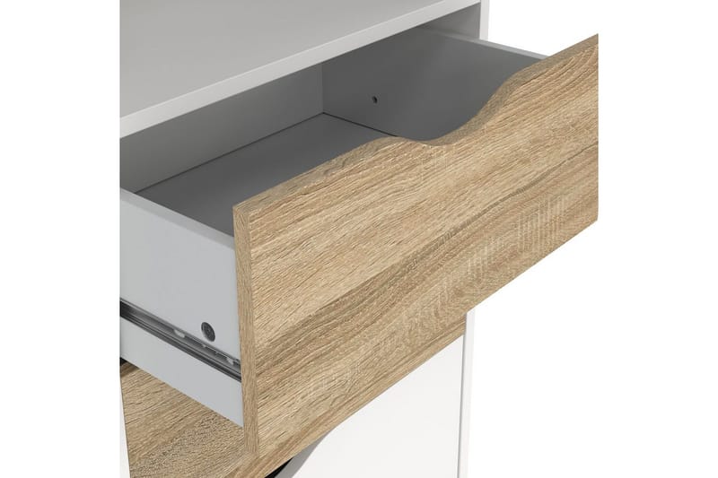 Hostafranc Kirjahylly 50,2 cm - Valkoinen - Säilytys - Hylly - Kirjahylly