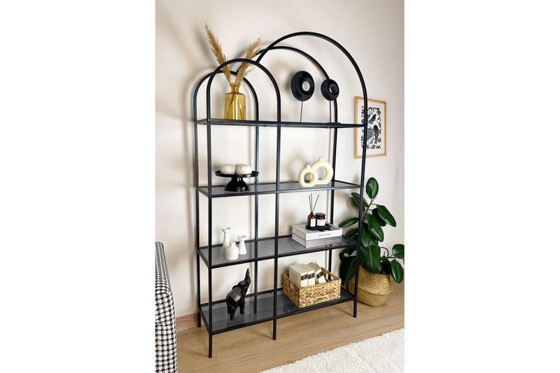 Hu Kirjahylly 100 cm, Musta